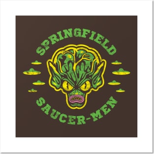 Saucer Men (Springfield) Posters and Art